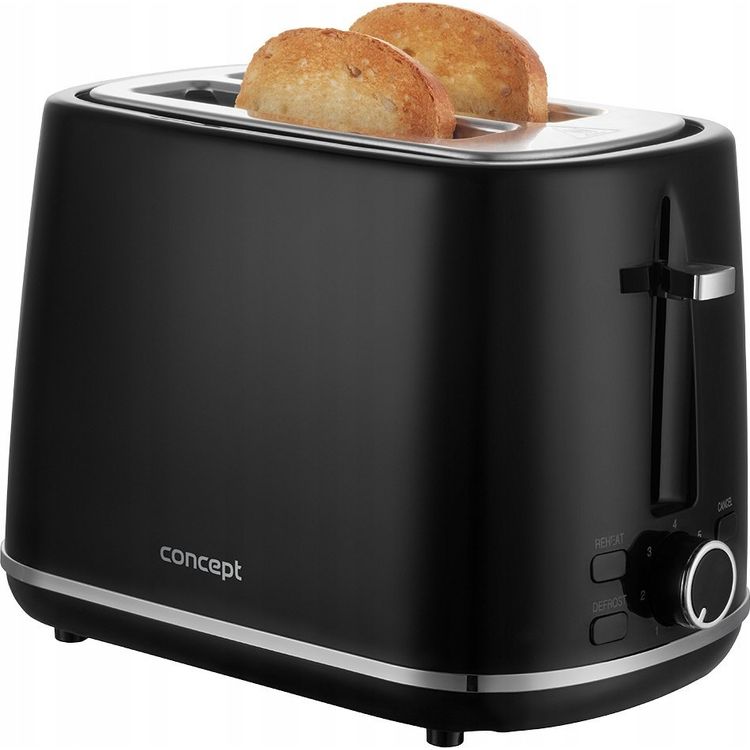 Tootefoto - Toster Concept Toster Concept czarny, TE2075