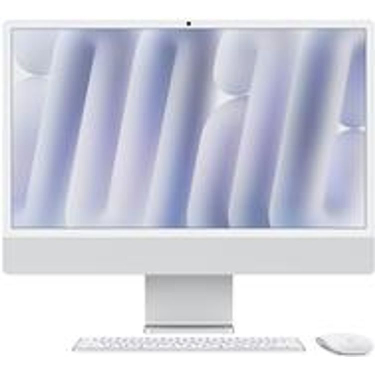 Tootefoto - Apple iMac24" Silver/M4-10C-CPU,10C-GPU/16GB/512GB SSD/NK-ID-Deutsch/MM2/1GB Ethernet (Z1EJ_469_DE_CTO)