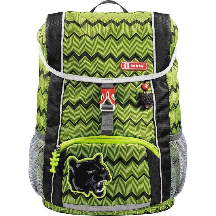 Tootefoto - Step by Step Wild Cat seljakott Seljakott kooli Must, Roheline