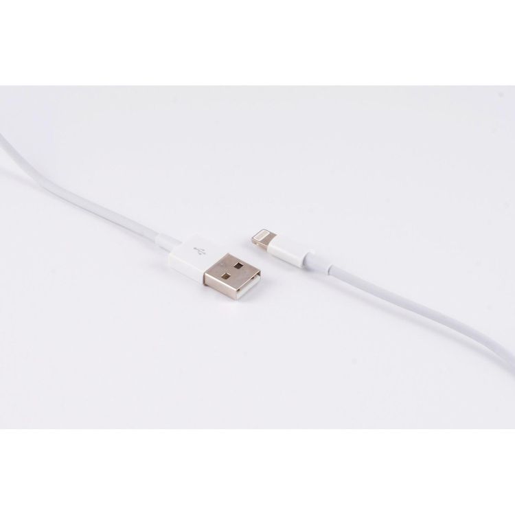 Tootefoto - shiverpeaks -BASIC-S--USB Lade-Sync Kabel, USB A Stecker auf 8-Pin Stecker, 2.0, wei , 4,0m (BS14-12047)