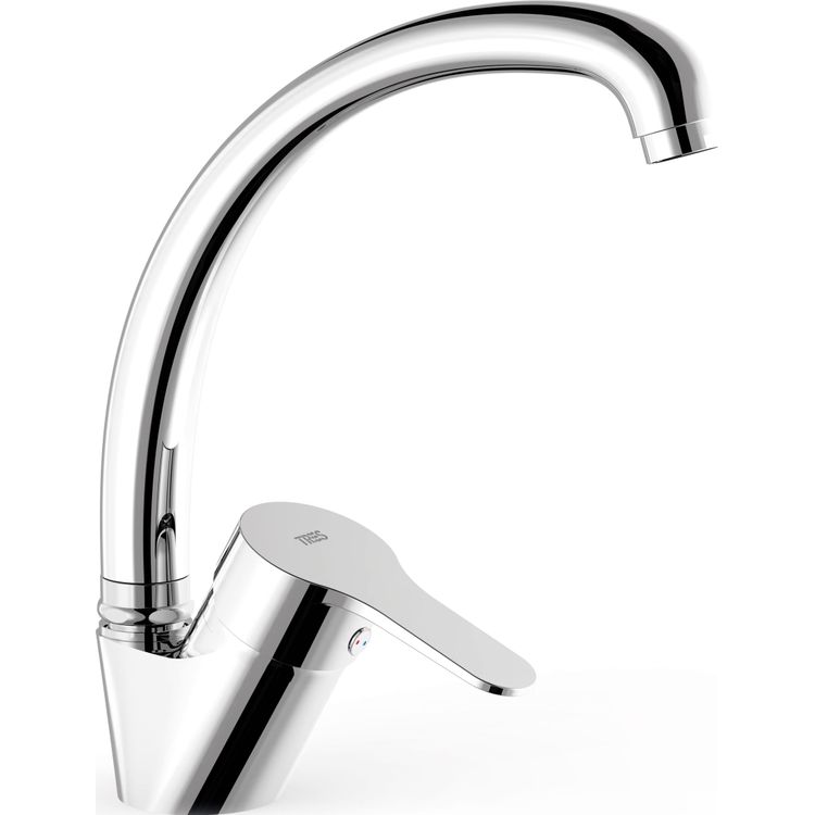 Tootefoto - Tres standing kitchen mixer - chrome (21544101)
