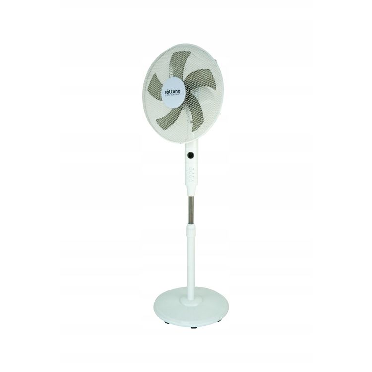Tootefoto - VOLTENO FLOOR FAN WHITE+DISPLAY 40cm