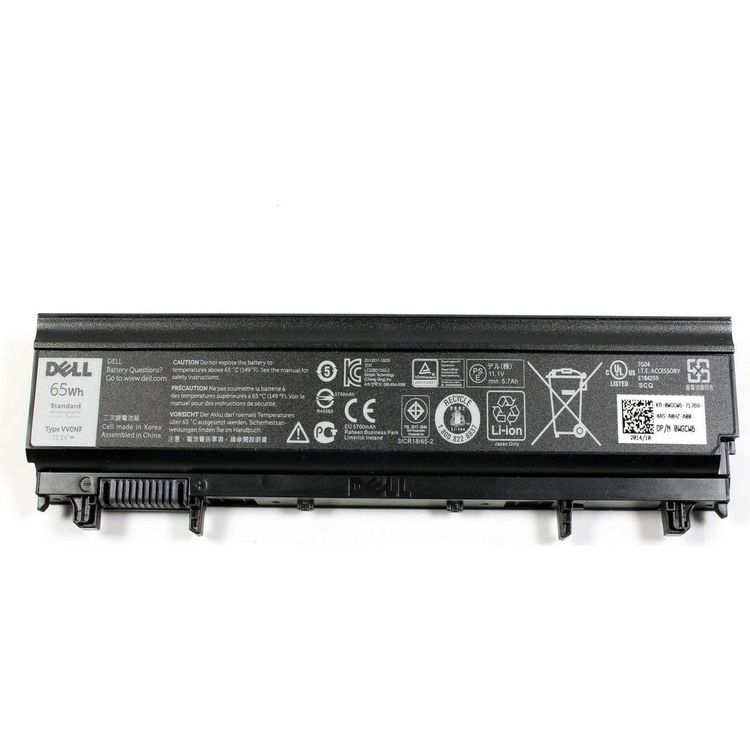 Tootefoto - Dell Battery, 65WHR, 6 Cell, Lithium Ion
