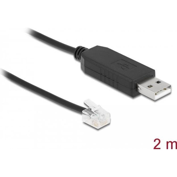 Tootefoto - DeLOCK 66737 v rgukaabel Must 2 m