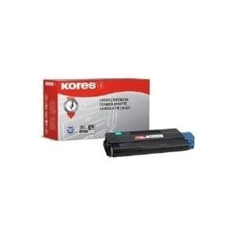 Tootefoto - Kores Toner f r OKI B411/B431, schwarz Kapazit t: ca. 3.000 Seiten, mit Chip - 1 St ck (G3340RB)