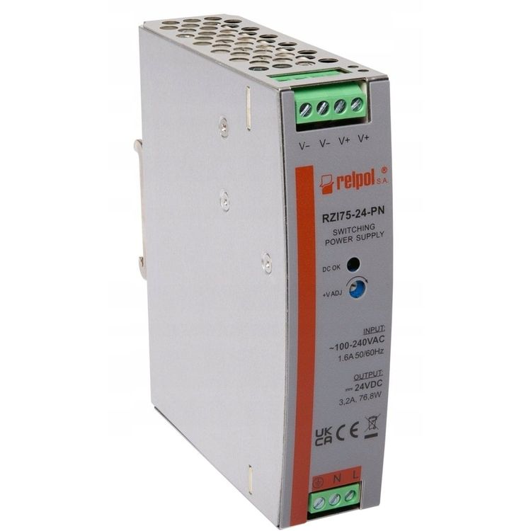Tootefoto - T stuslik l litustoiteallikas 90-264 V AC 24 V DC 3,2 A v imsus 76,8 W 2616912 RZI75-24-PN