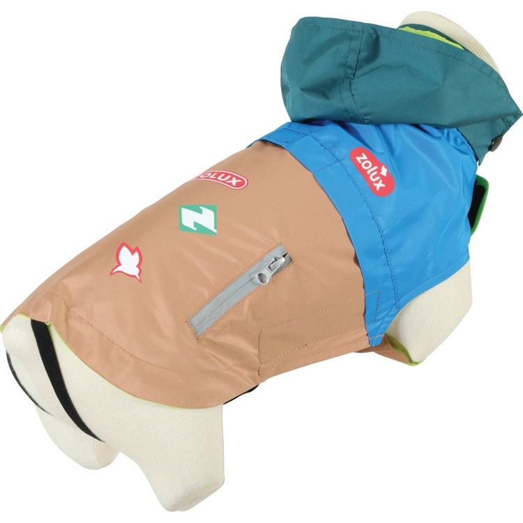 Tootefoto - ZOLUX Kurtka p aszcz wodoodporna dla psa VINTAGE R.60 niebieska