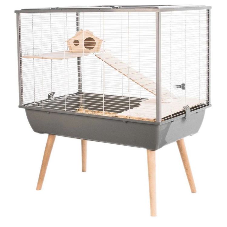 Tootefoto - Zolux Cage Neo Silta gray small rodents H58