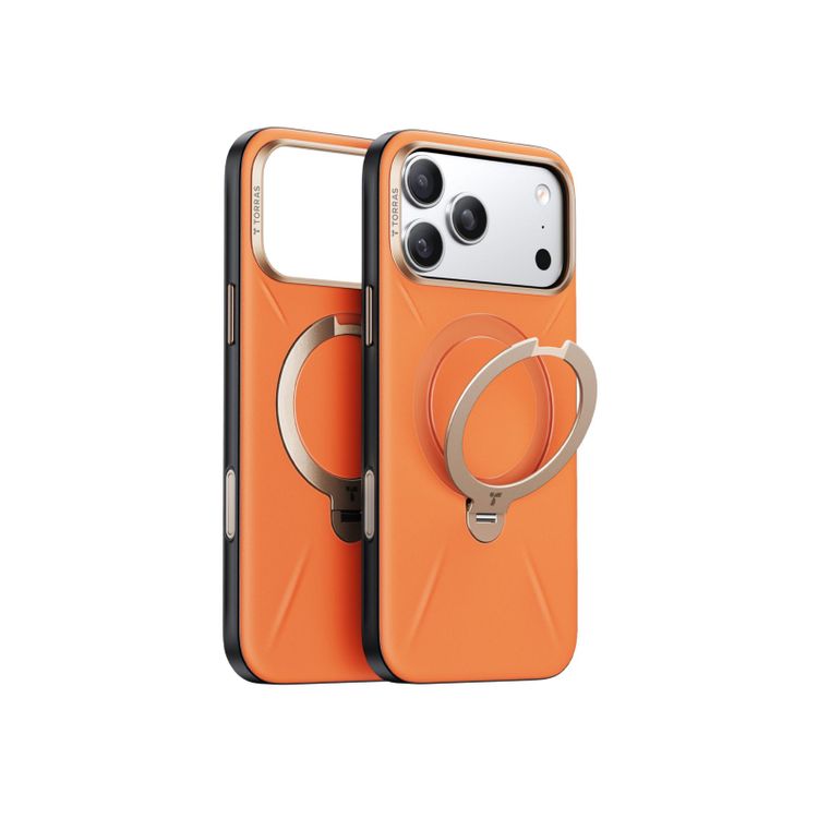 Tootefoto - TORRAS QPRO Leather do iPhone 17 Pro Max (Tarocco)
