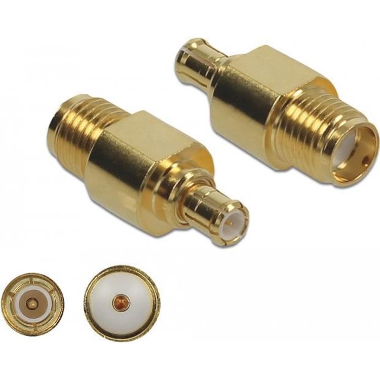 Tootefoto - DeLOCK 89959 juhtmepistmik SMA, MCX Kuld