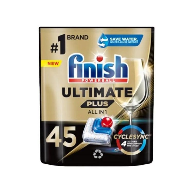 Tootefoto - FINISH ULTIMATE+ DISHWASHER TABS 45PCS