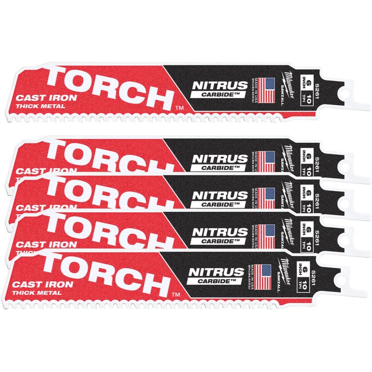 Tootefoto - Milwaukee Brzeszczot s tct t rviku nitrus 150mm /10t /5 tk.