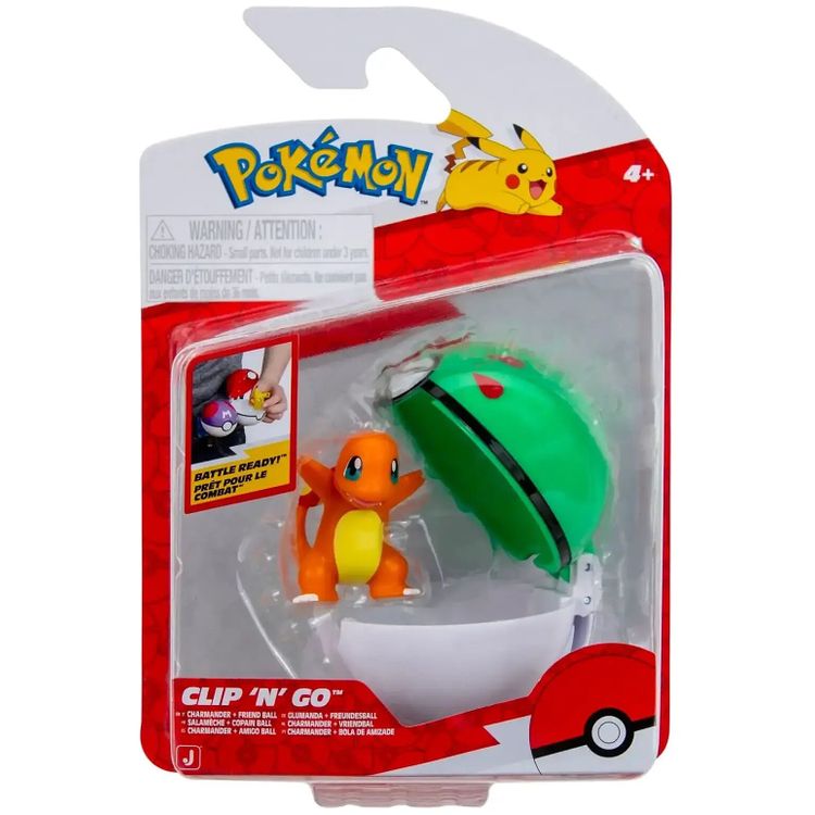 Tootefoto - POKEMON CLIP N GO CHARMANDER S BRAPALLIGA