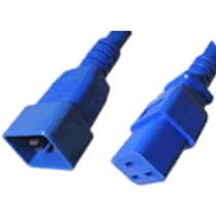 Tootefoto - ACT C19 - C20, 3.00m Sinine 3 m C19 pistikut C20 pistikut