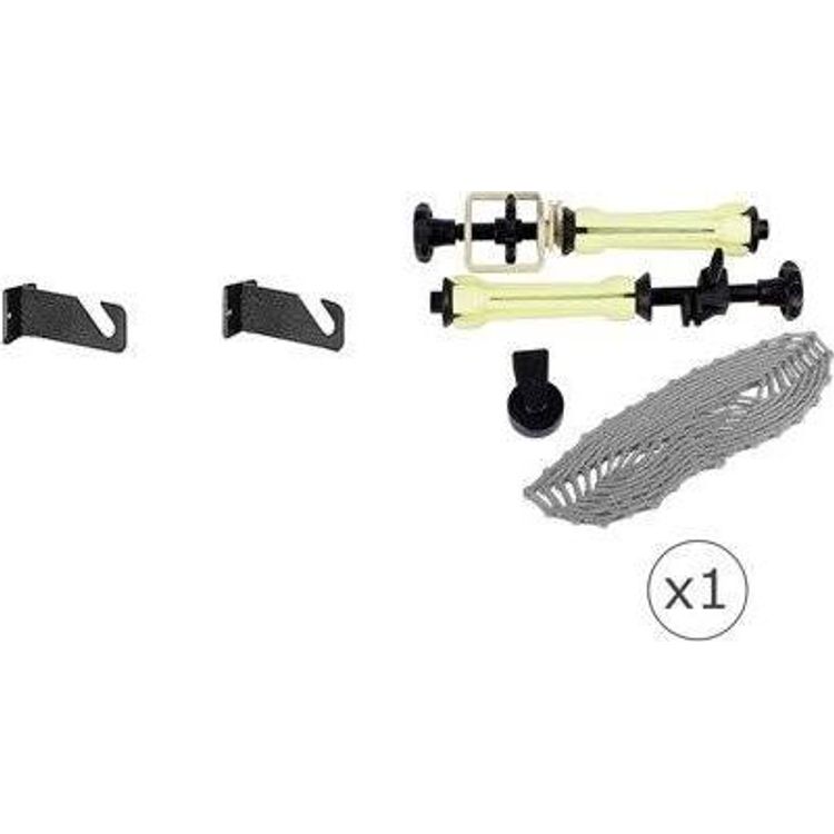 Tootefoto - GlareOne GlareOne keti taustaga vedrustuss steem, seatud 1 taustale