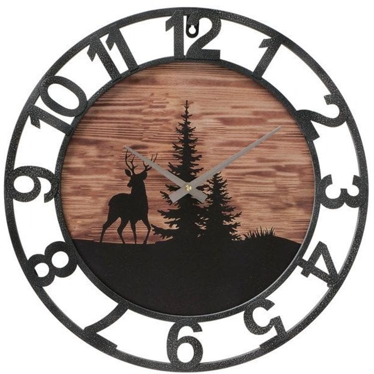 Tootefoto - Boltze talvemotiiviga seinakell, LUDWIG, 45 cm