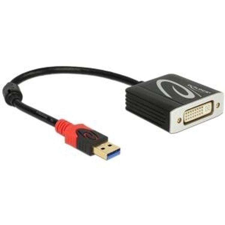Tootefoto - DeLOCK 62737 videokaabliadapter 0,2 m DVI-I Must