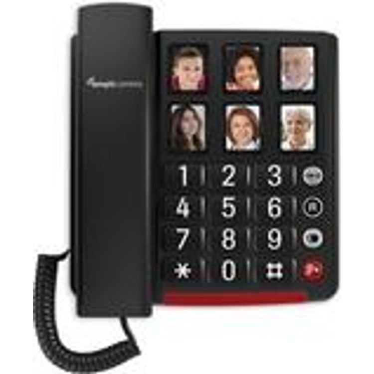Tootefoto - Amplicomms BigTel 40 Plus UN Analog Telefon dark grey (ATL1424089)
