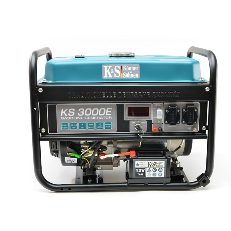Tootefoto - K nner & S hnen Gasoline generator KS 3000E 3kW 7KM with electric start (KS3000E)