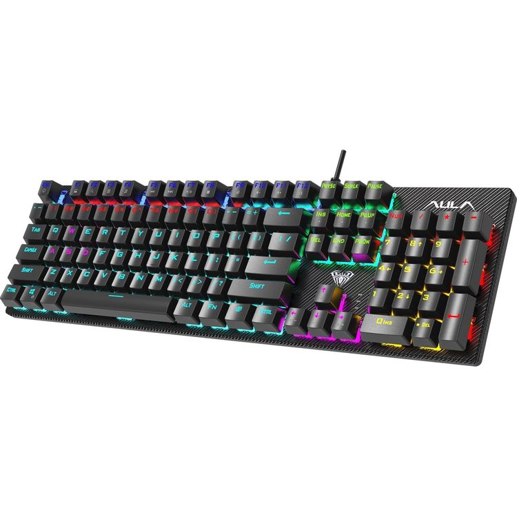 Tootefoto - Aula S2022 RGB Wired gaming mechanical keyboard (EN/RU) with 106 buttons 6948391240527
