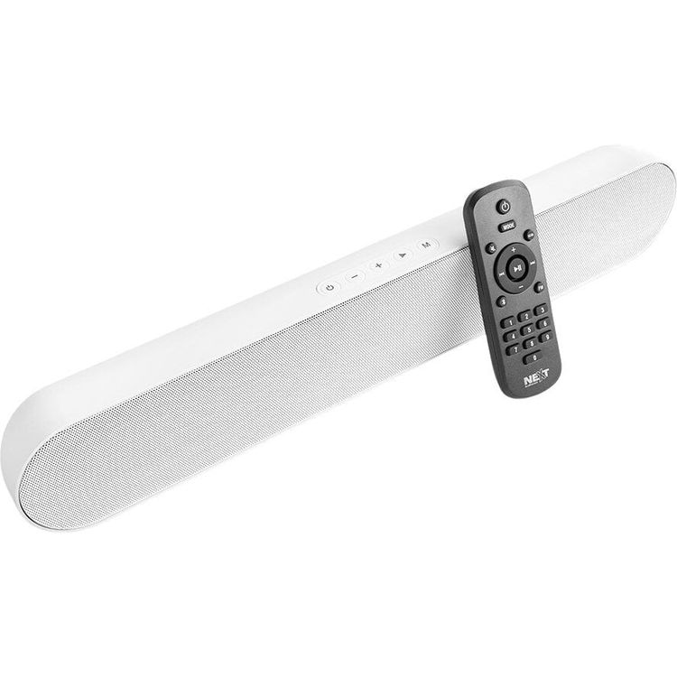 Tootefoto - NEXT Audiocom Modus2 Bluetooth, FM Radio White Portable Speaker (Just unboxed)