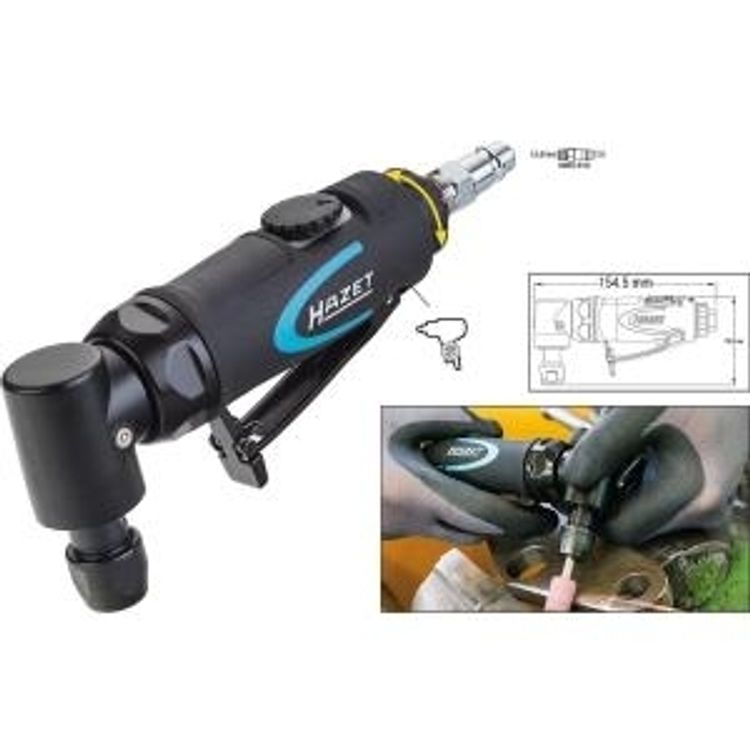 Tootefoto - HAZET 9032N-5 stants- ja otsepeenesti Nurklihvija 20000 RPM Must 224 W