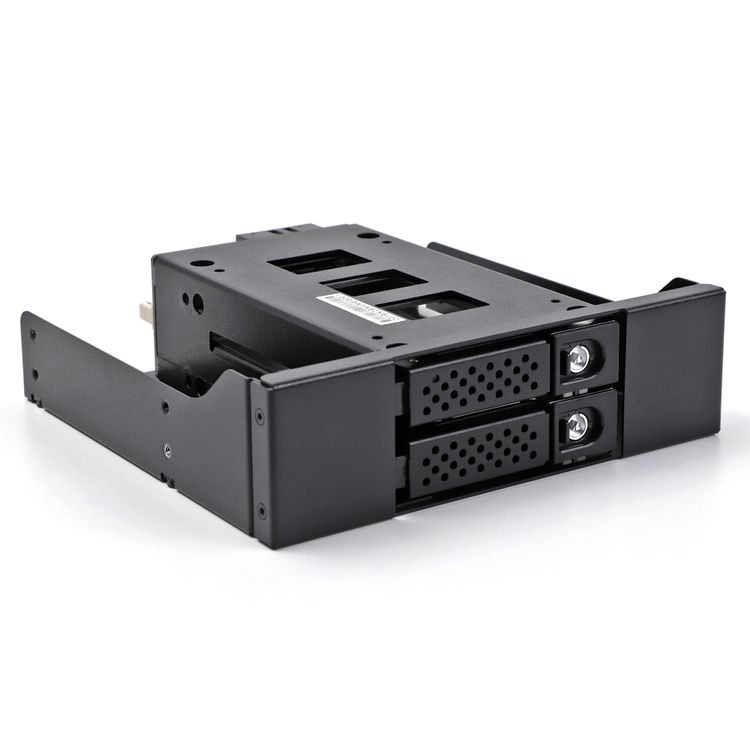 Tootefoto - DeLOCK 47011 draivilahtripaneel 2x 2,5" Salvestusketta alus Must