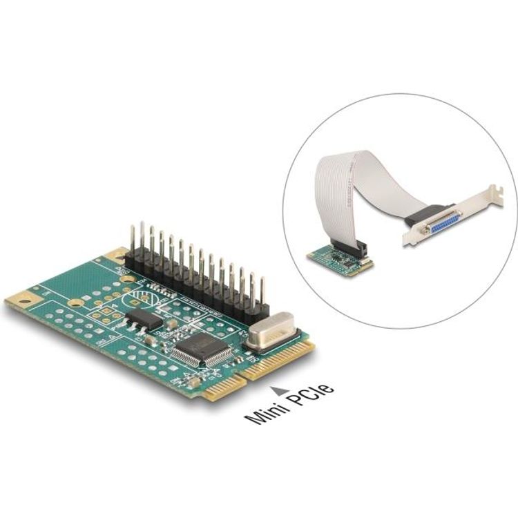 Tootefoto - Delock Mini PCIe I/O PCIe full size 1 x Parallel (95275)