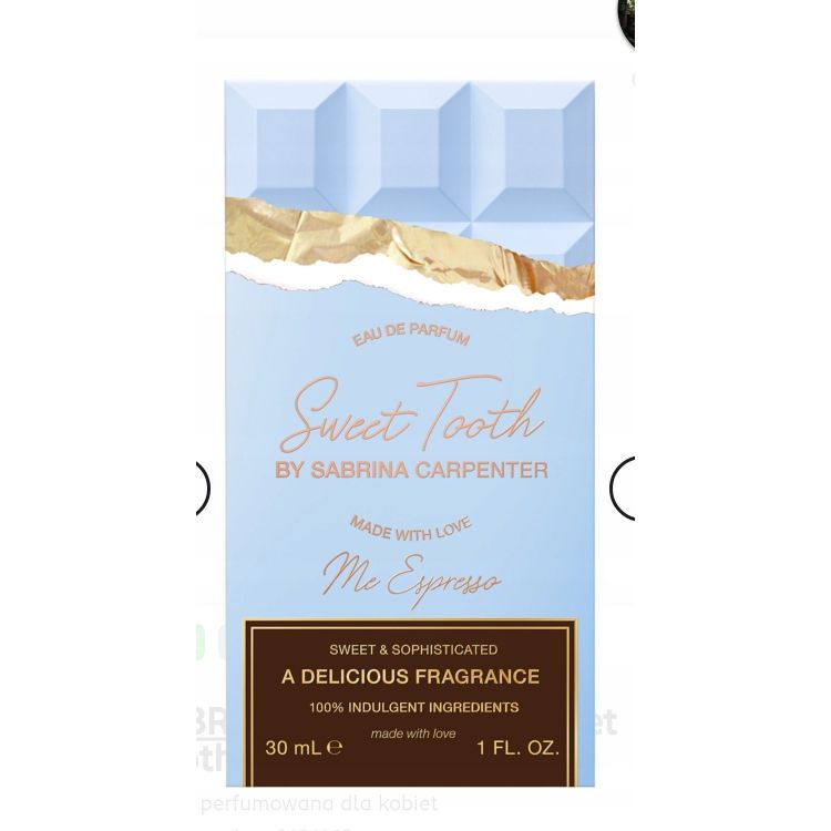 Tootefoto - SABRINA CARPENTER Sweet Tooth Me Espresso EDP spray 30ml