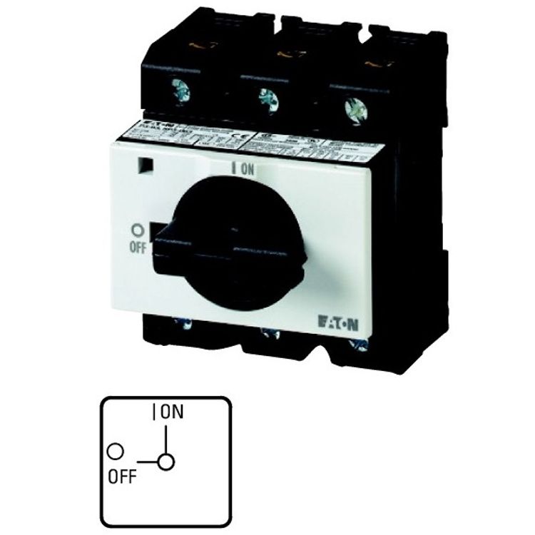 Tootefoto - Eaton P3-100/IVS elektril liti Kippl liti 3P Must, Valge