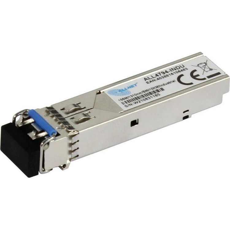 Tootefoto - ALLNET Switch Modul ALL4794-INDU SFP(Mini-GBIC), 100Mbit, LX/LC, 10Km, singlemode, Industrial -40/+85 Grad (ALL4794-INDU)