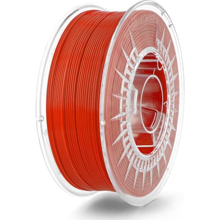 Tootefoto - Devil Design h gniit Devil Design PLA 1,75mm 1kg - super punane}
