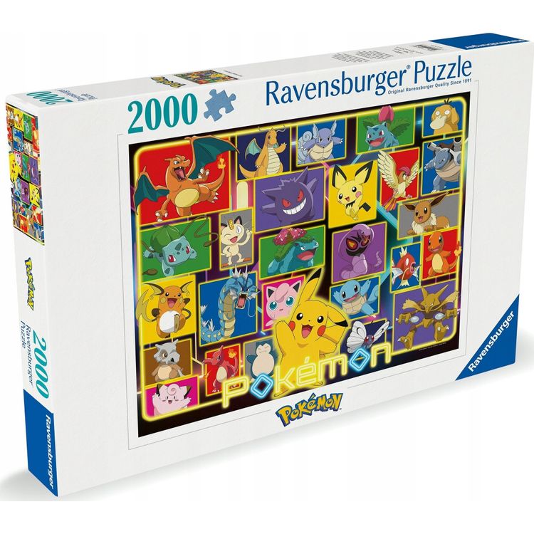Tootefoto - Ravensburger Puzzle 2000 Pokemon