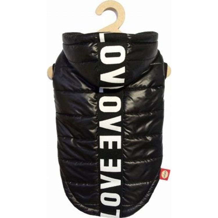 Tootefoto - LAB FLY-JACKET LOVE BLACK "M"
