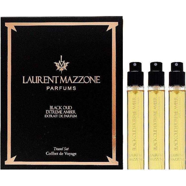 Tootefoto - Histoires de Parfums Set, Laurent Mazzone, Black Oud Extreme Amber, Extrait De Parfum, Unisex, 3 tk, 15 ml Unisex
