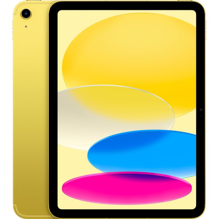 Tootefoto - Apple iPad (2022) 10,9-tolline 256 GB 5G tahvelarvuti kollane (MQ6V3FD/A)