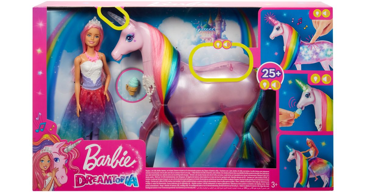 Unicorn barbie hot sale dreamtopia