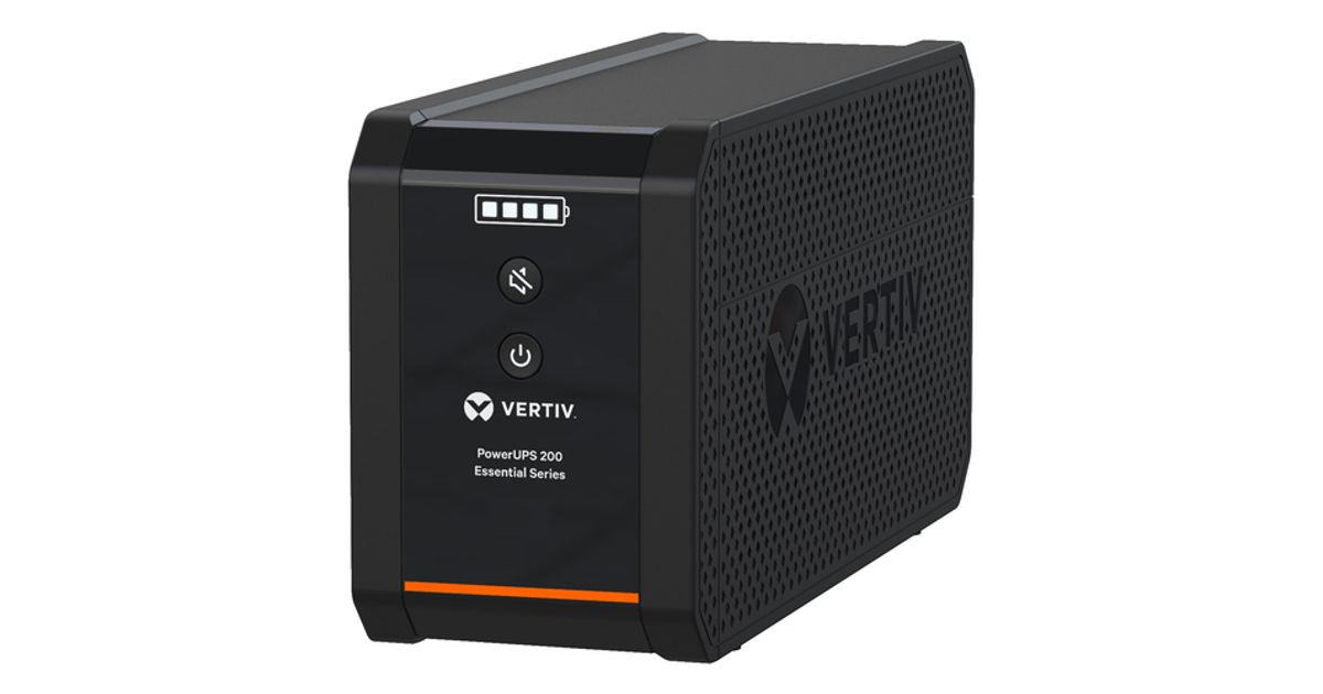 Vertiv Powerups 200 Essential Vertiv Powerups 200 Essential - UPS ...