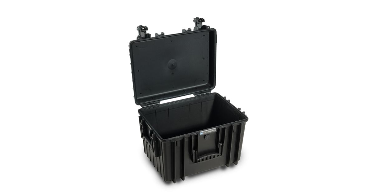 B&W Type 5500 equipment case Briefcase/classic case Black - Drones  accessories - Drones and navigation - Sports and hobbies - MT Shop