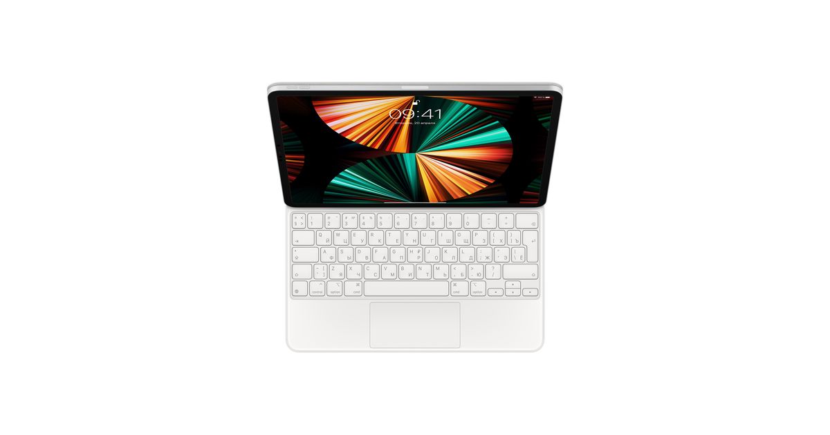 Apple MJQL3RS/A mobiilseadme klaviatuur Valge QWERTY Vene ...