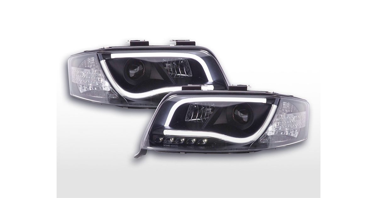 Daylight Headlight Led Drl Look Audi A6 Type 4B 9701 Black Esituled