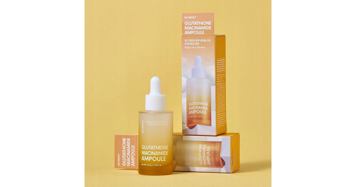 Green Pharmacy SKIN627 Glutathione Niacinamide Ampoule brightening ampoule with glutathione and niacinamide 34ml - Face - Cosmetics - Beauty and wellness