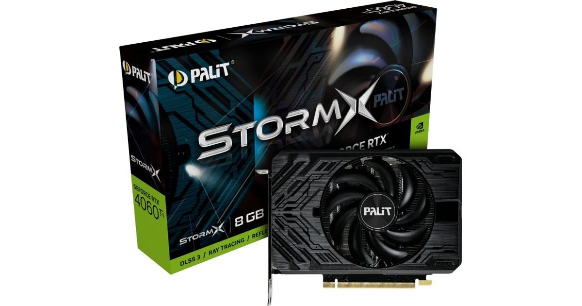 Palit GeForce RTX 4060 Ti StormX NVIDIA 8 GB GDDR6 - Graphics ...