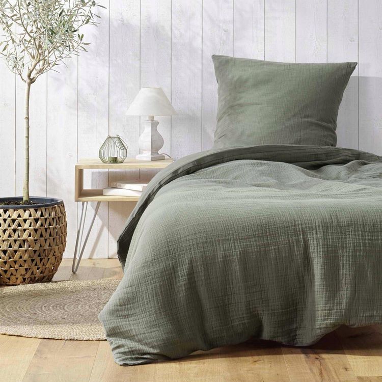 Tootefoto - Tekstuuriga puuvillane voodipesukomplekt Douceur d`Interieur, ANGELIA, 140 x 200 cm