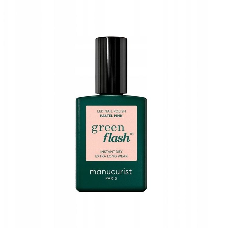 Tootefoto - MANUCURIST Green Flash Led Gel Nail Lacque Pastell Pink k nelakk 15ml