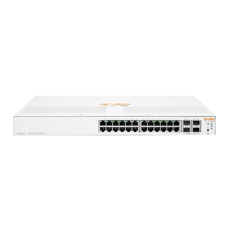 Tootefoto - Hewlett Packard Enterprise Aruba Instant On 1930 24G Class4 PoE 4SFP/SFP+ 195W Juhitav L2+ Gigabit Ethernet (10/100/1000) Power over Ethernet tugi 1U Valge