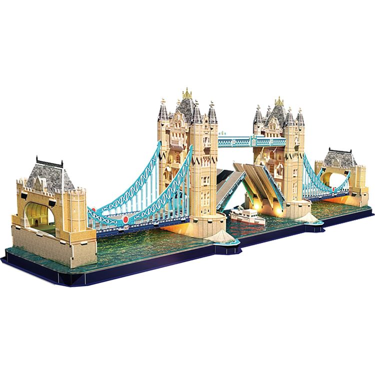Tootefoto - Cubic Fun CUBIC FUN PUZZLE 3D TOWER BRIDGE LED (L531h)
