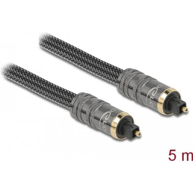 Tootefoto - DeLOCK 86986 audiokaabel 5 m TOSLINK S ehall