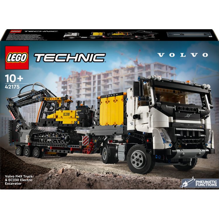 Tootefoto - LEGO Technic Volvo FMX veok ja elektriline ekskavaator EC230 (42175)