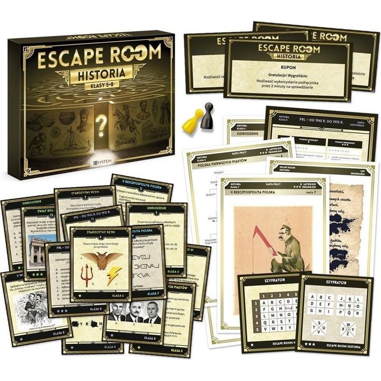Tootefoto - Ei System Escape room game. History